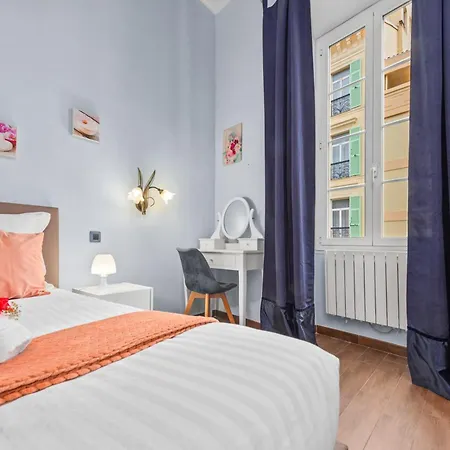 Felix Faure Ii - Somptueux 2 Pieces -plage 1 Minute - Centre Menton