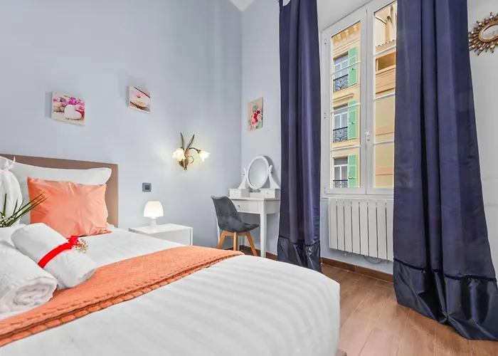 Felix Faure Ii - Somptueux 2 Pièces -plage 1 Minute - Centre Menton